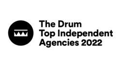 The Drum Top Independent Agencies 2022 logo in black