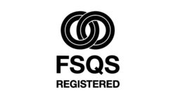 FSQS Registered logo in black